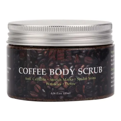 coffee exfoliating whitening scrub for body