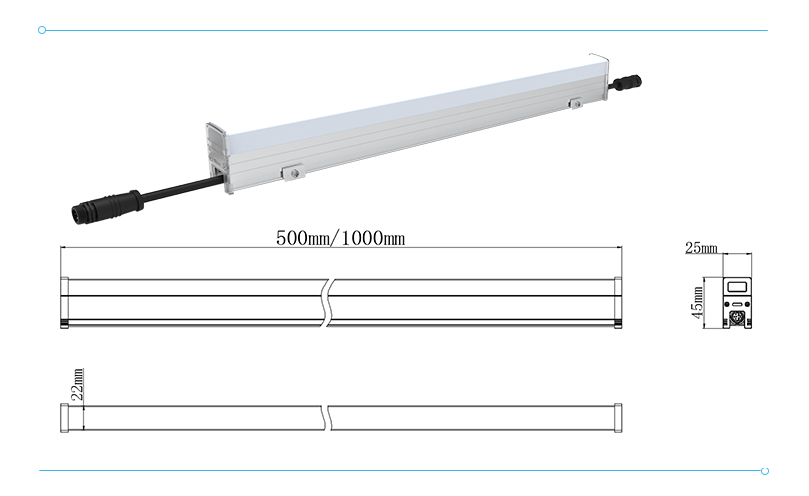 outdoor led linear light 