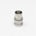 cnc machining stainless steel pipe fitting reducer