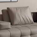 Leather comfortable living room sofa
