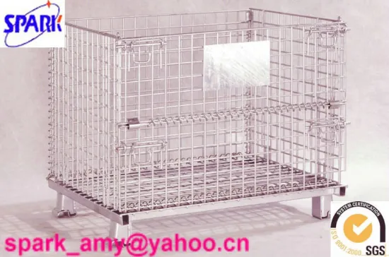 foldable wire mesh basket