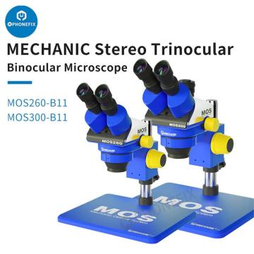 Mechanic Optical System MSO 6X-45X Continuous Zoom Industrial Microscope with Base Holder