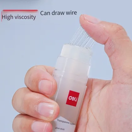 Transparent Deli 53407 Solid Glue Triangle Glue Stick - Office Supplies
