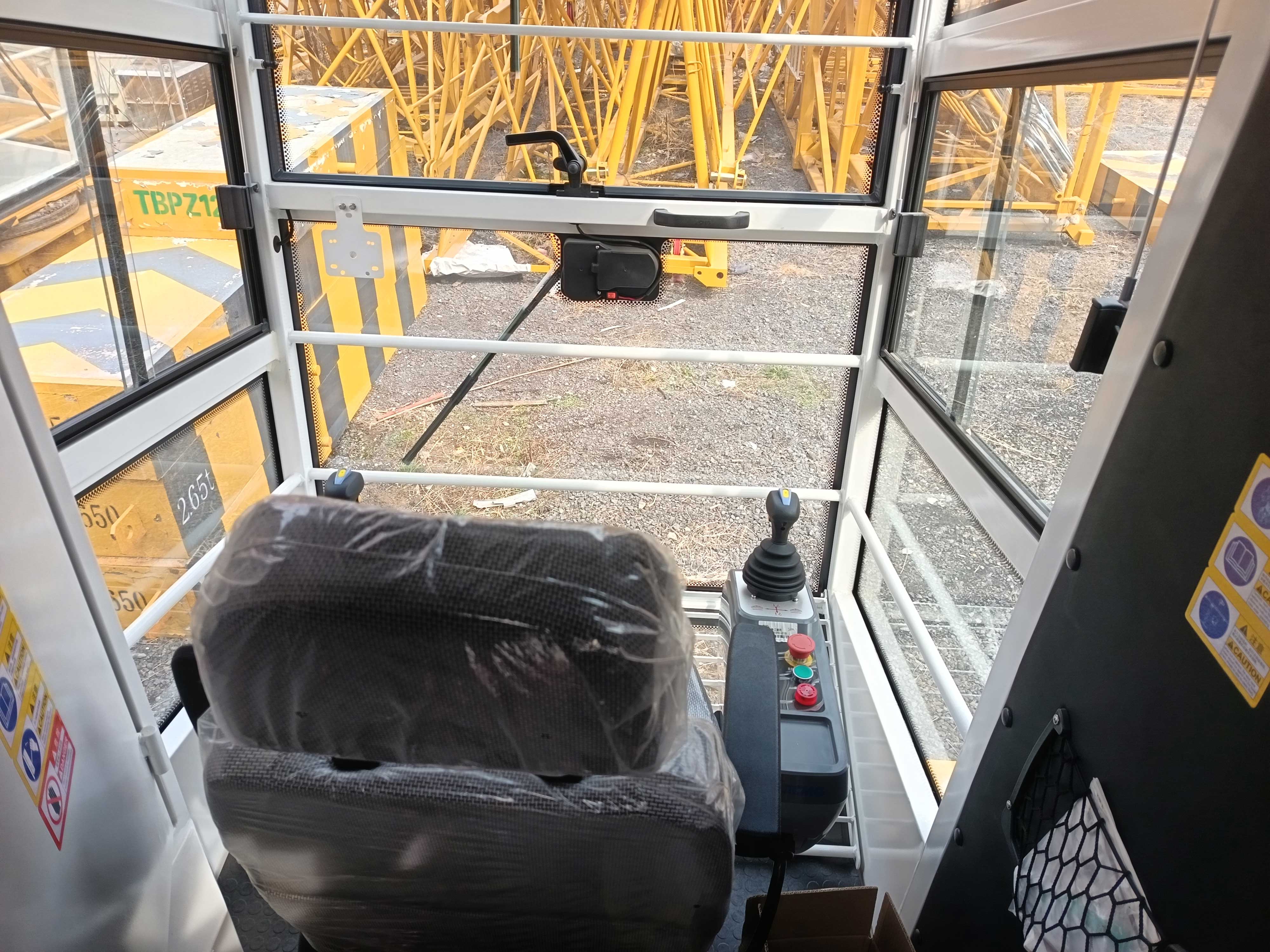 xcmg-used-tower-crane-loading-into-container xcmg-used-tower-crane-loading-into-container