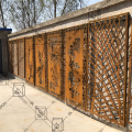 Metal Garden Decorative Corten Steel Sculpture Screens