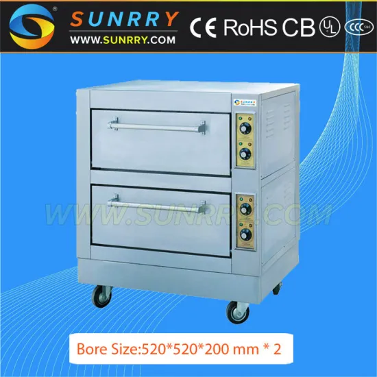 Hot salekitchen equipment full-automatic 2 decks commercial electric bakery small oven prices