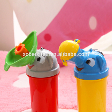 QWZ1007 Hot New Portable Children Urinal / Car Urine Bottle For Boy/Girl