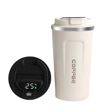 Smart Temperature Display Double-Wall Vacuum Insulated Stainless Steel Travel Mug