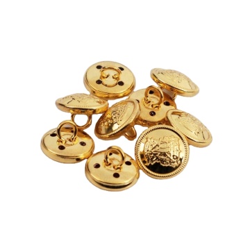 Custom Logo Sewing Button: New Design with Gold Button - BM10213