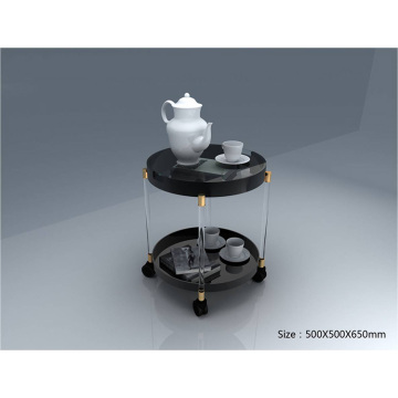 Custom clear acrylic coffee table acrylic side table