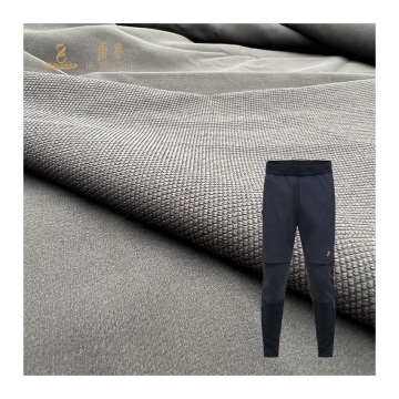 Polyester Spandex Dobby Stretch Quick Dry Fabric for Pants