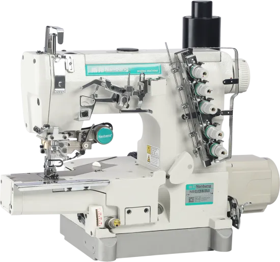 Automatic Thread Trimmer Cylinder Bed Interlock Machine