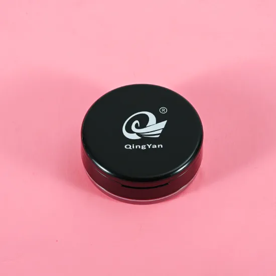 Fashion Style Cosmetic Pressed Powder Compact Magnet Close