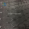 Black customized 3k carbon fiber jacquard fabric
