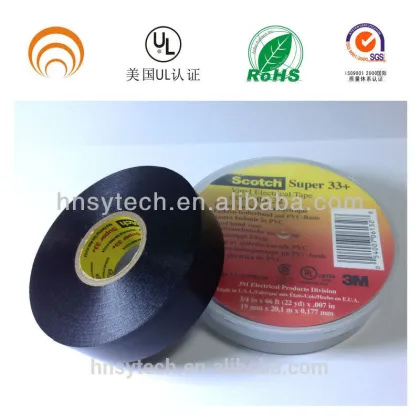 3m Scotch Vinyl Electrical Adhensive tape/ 3M Super scotch tape 33/ pressure sensitive tape