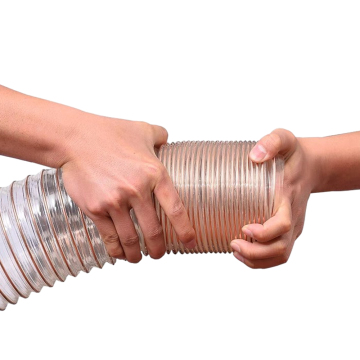 2 1/2 Inch PVC Suction Hose for Dust Collection in Woodworking Machines