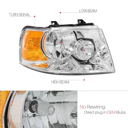 Auto Parts Headlight for Ford Expedition 2003-2006