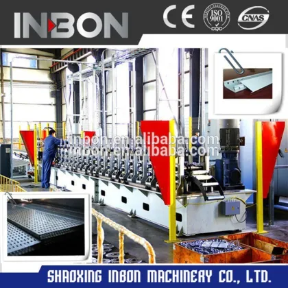 Cable tray roll forming line