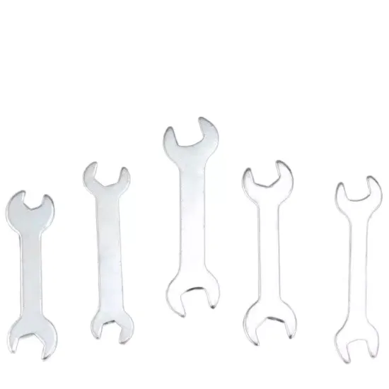 Thinning Double-Headed Open-End Wrench Set: Essential Tool for Car Maintenance and Hardware Projects