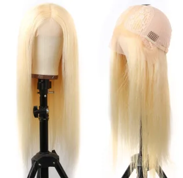Brazilian 613 Lace Frontal Wigs Cheap Human Lace Wig 150% Density 13x4 Blonde Lace Frontal Wigs Pre Plucked For Black Women