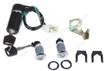 Key Switch Ignition Set 5 wires DIO 50 SE50 SK50 SA50 Elite Scooter