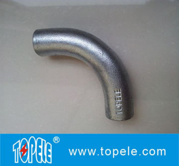 20mm, 25mm Bs4568 / Bs31 Malleable Iron Solid Elbow Hot Dipped Galvanized Pipe Fitting