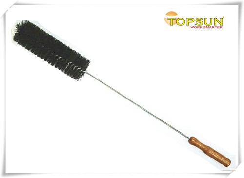 Wooden Handle Horsehair and PP Mixed Bristle Tube Brush