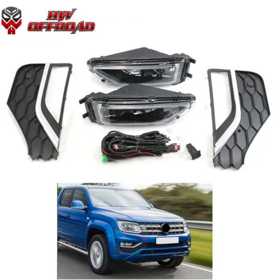 HW 4x4 Fog Lamp Lights Assembly Kits for Amarok 2016-2018 Accessories