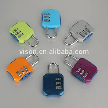 Colorful digital combination lock luggage lock Cabinet Lock