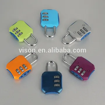 Colorful digital combination lock luggage lock Cabinet Lock