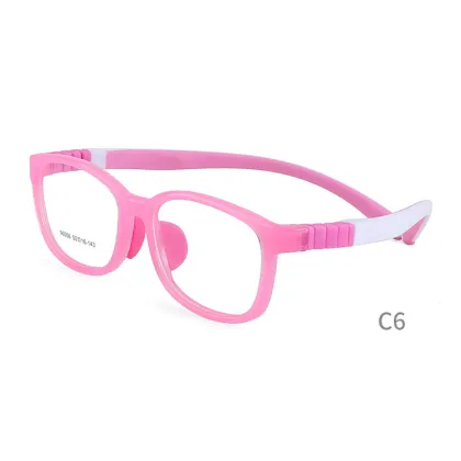 Wholesale Wholesale Cute High Quality Soft Silicon Children Kids Eyeglasses Lovely Eyewear Optical Frames Glasses