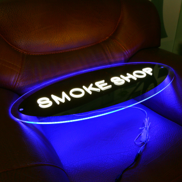 Custom Acrylic Backlit LED Sign for Shop Logos