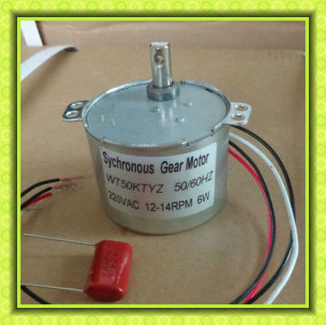 ac permanent magnet single phase synchronous motor