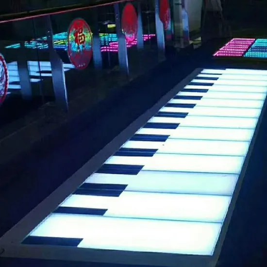Outdoor Waterproof LED Brick Light - 3D Interactive Floor Piano