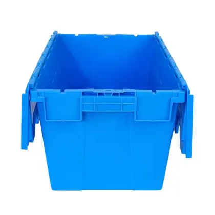 Large nestable plastic fish containers storage box