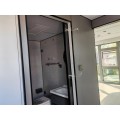 House prefabricada de ventana clásica de piso a techo