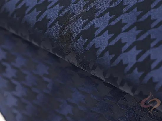 75D Poly Yarn Dyed Jacquard Woven Fabric