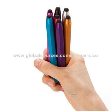 Wholesale cheap colorful good quality promotional styluses for iPad