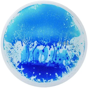 Non-Toxic PVC Circle Gel Floor Tiles: Ideal for Kids' Playrooms, Schools, and Sensory Learning