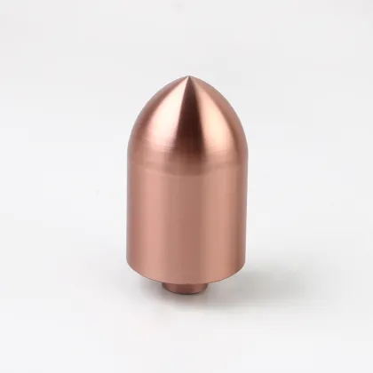 Speaker accessories Rose golden Aluminum bullet