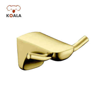 Koala Zinc Alloy Golden Black Wall Mount Bathroom Hanger