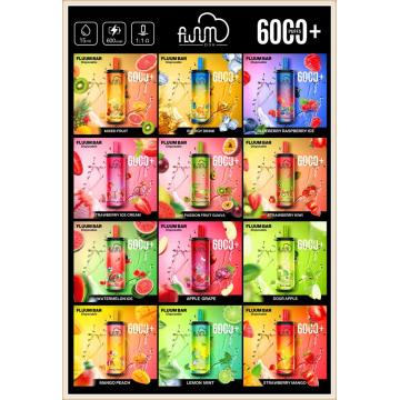 Disposable Vape Kit Fluum Bar 6000 Puffs