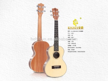 E-UK26-3Y spruce 26 inch ukulele, sapele 26' ukulele