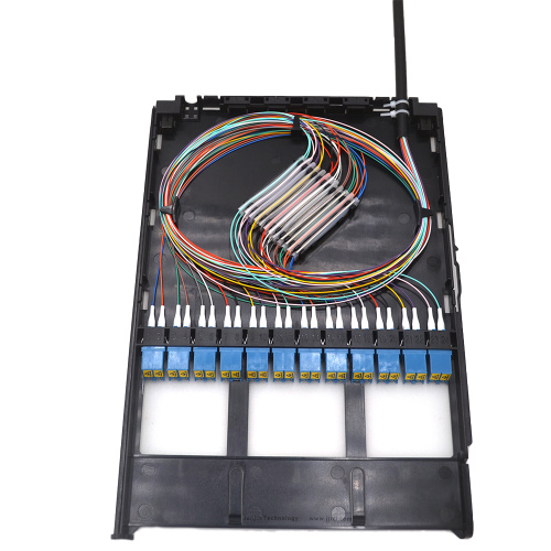 Panel de parche MPO de 4U para cableado HD