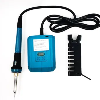 20V 60W Electric Soldering Iron Set with Replaceable Tips