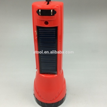 0.5w+6LED high power led solar flashlight