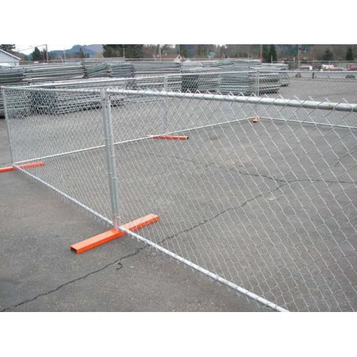 Galvanized Chain Link Safety Temporary Fence