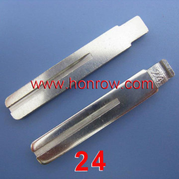 High quality and Lowest Price Volvo Remote Key Blade 24#
