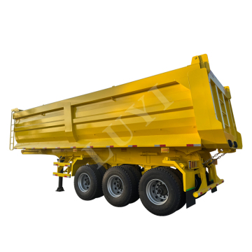 3 Axle U-type Heavy Duty Dump Truck Trailers for Sale by Manufacturers