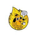 Custom Cute Dog Soft Enamel Metal Pin Badge